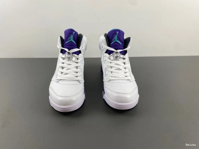 Cheap TBK Air 5 (2013) Retro Jordan Grape 136027-108 0731